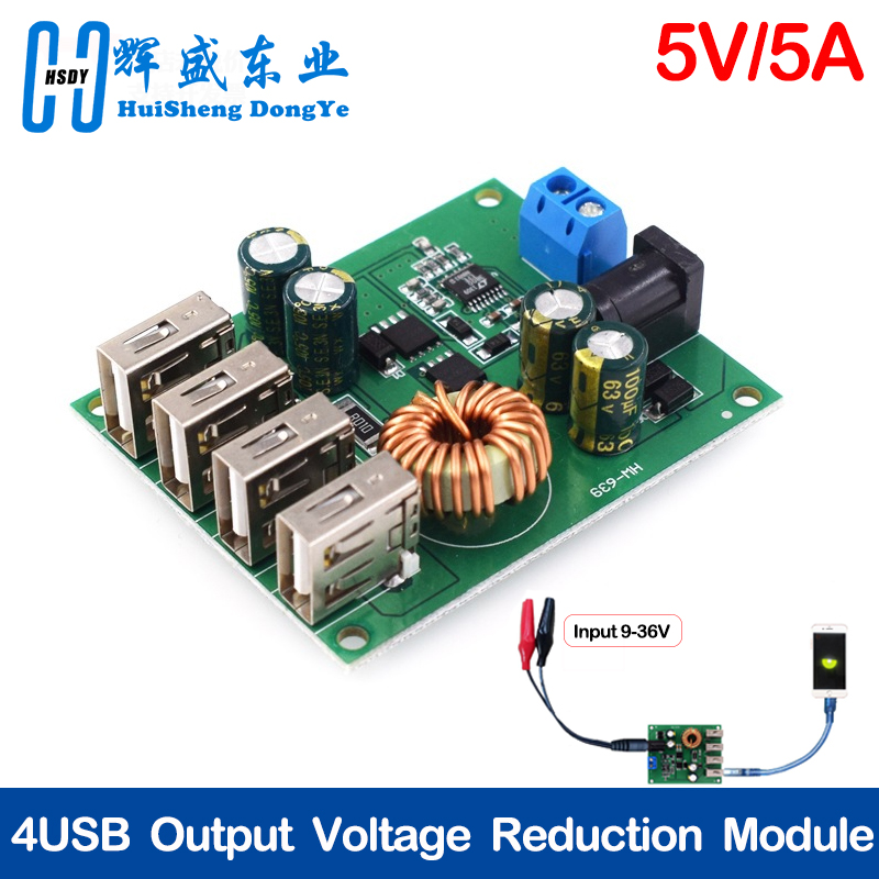 DC DC 7V-60V to 5V 5A 4 Four U - Programmable Dc Power Supply 60V 5A review and price