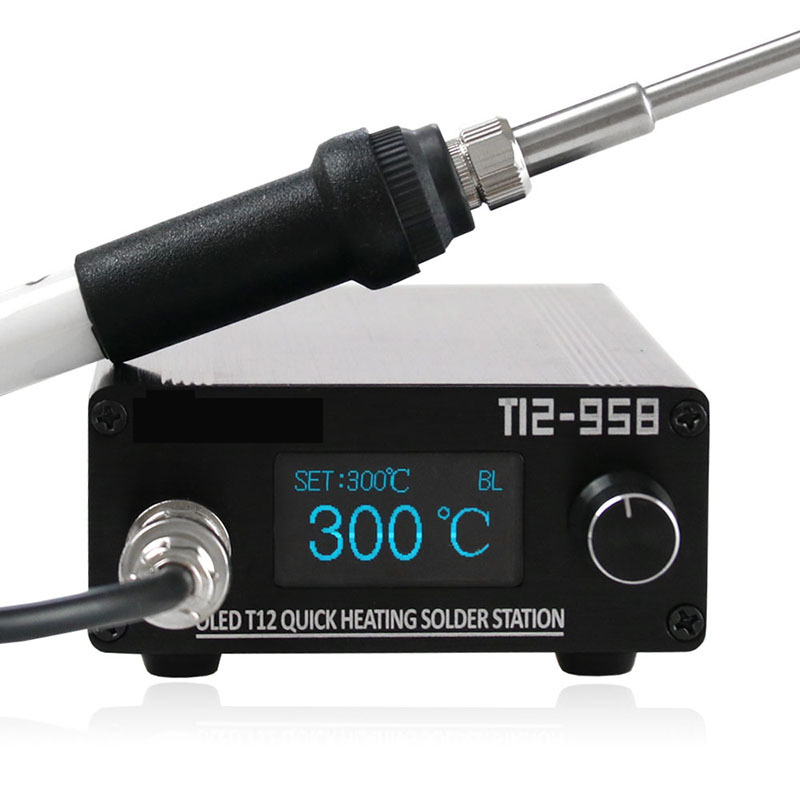 T12-958 Mini Intelligent Solde - Soldering Station T12 Oled review and price